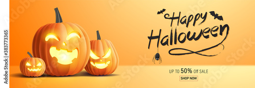 autumn, background, banner, bat, black, card, cartoon, celebration, copy, cut, cute, decoration, design, face, flyer, fun, glowing, greeting, halloween, happy, holiday, horror, illustration, invitatio