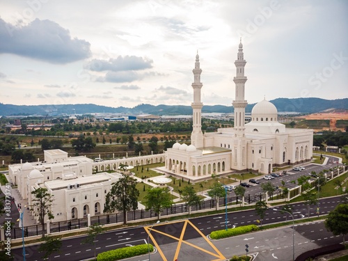 aerial view of Masjid Sri Sendayan photo