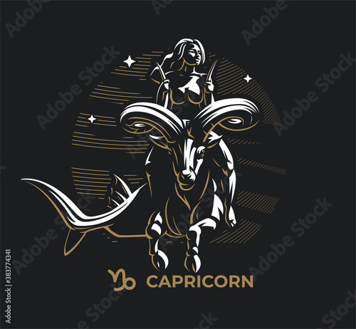 Zodiac sign Capricorn.