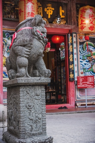 Hiang Thian Siang Ti Temple. Located in Carpenter Street, Kuching photo