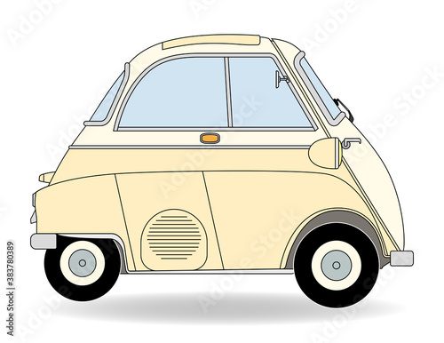 Ein altes deutsches Auto aus den 50er Jahren