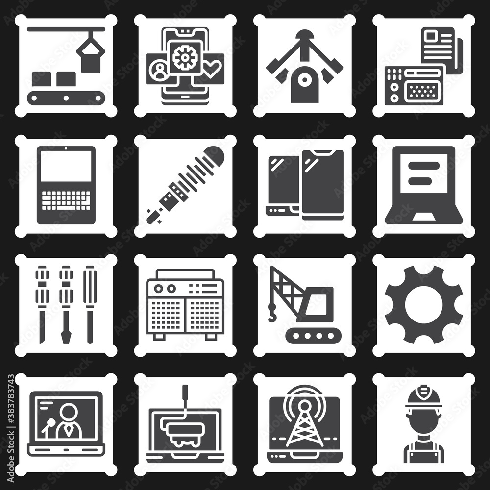16 pack of natural philosophy filled web icons set 16 pack of natural philosophy filled web icons set