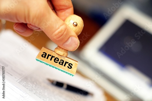 arrears