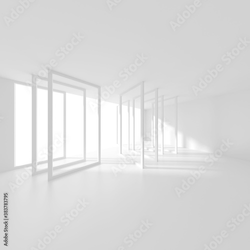 Modern Interior Wallpaper. Minimal Graphic Design