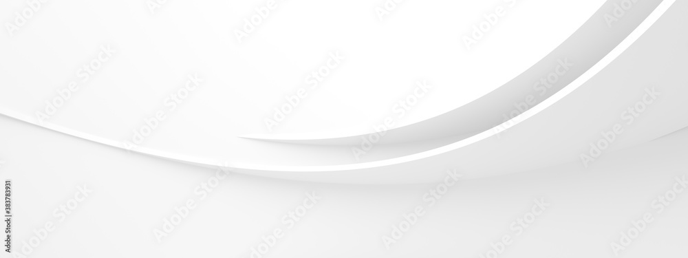 Fototapeta premium Modern Wall Wallpaper. White Industrial Texture