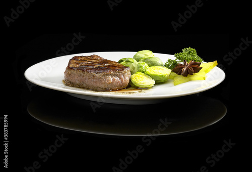 Schilderij op canvas filet mignon