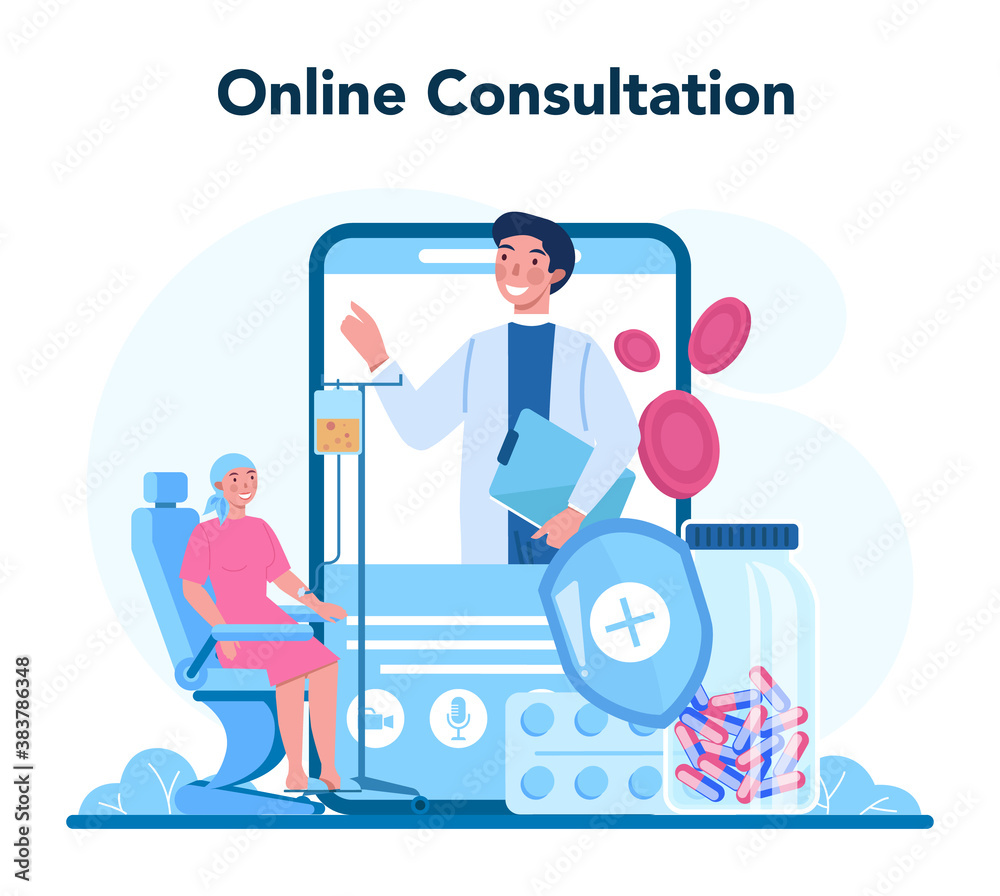 Professional oncologist online service or platform. Cancer disease