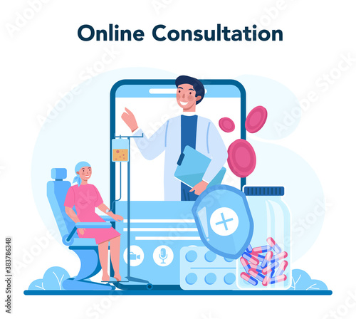 Professional oncologist online service or platform. Cancer disease