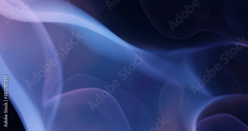 Abstract  defocused geometric curves 4k resolution background for wallpaper  backdrop and varied nature elegant design. Royal blue  dark purple and black colors.