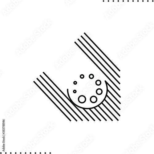 download and updates, upgrade vector icon in outline