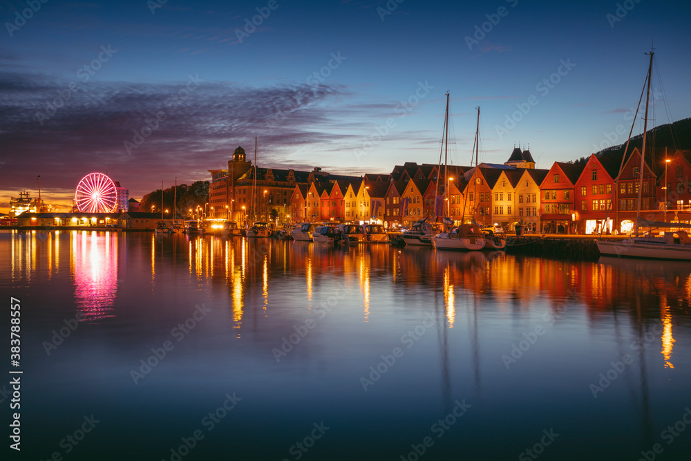 Fototapeta premium Architecture of Bergen