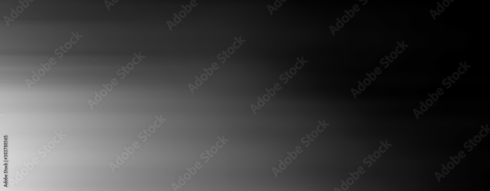 Blurred divine sun light shines through space . The rays beam light on the floor. Panoramic spotlight on isolated background. Stock illustration.