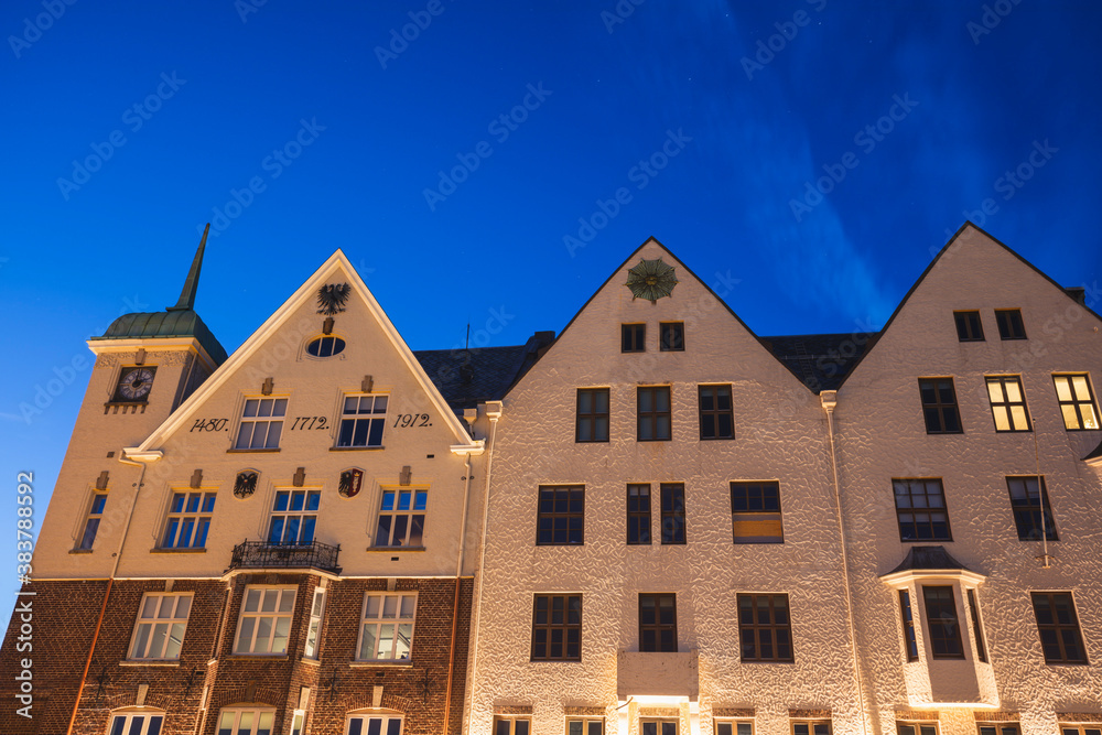 Fototapeta premium Architecture of Bergen