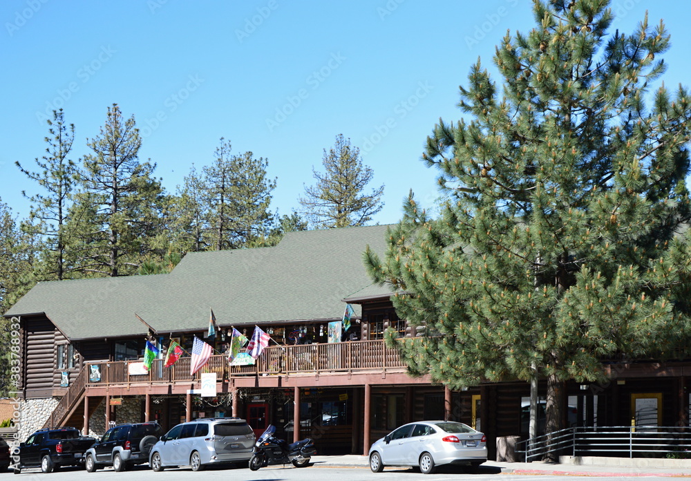 Die Stadt Idyllwild am Mount San Jacinto, Kalifornien Die Stadt Idyllwild am Mount San Jacinto, Kalifornien