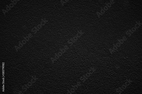 Abstract black blank concrete pattern and texture for background, surface of dark rough cement background.