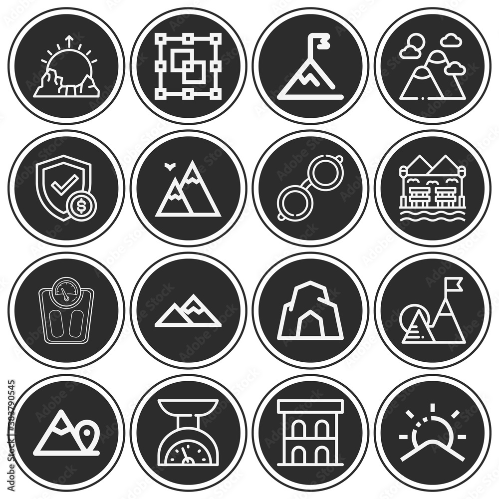 16 pack of integrity lineal web icons set 16 pack of integrity lineal web icons set