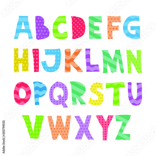 Colorful Rainbow Nursery Alphabet Poster  Alphabet Print  ABC Wall Art  Kids Alphabet Art  Alphabet Nursery  ABC Decor  Kids Decor with orenament