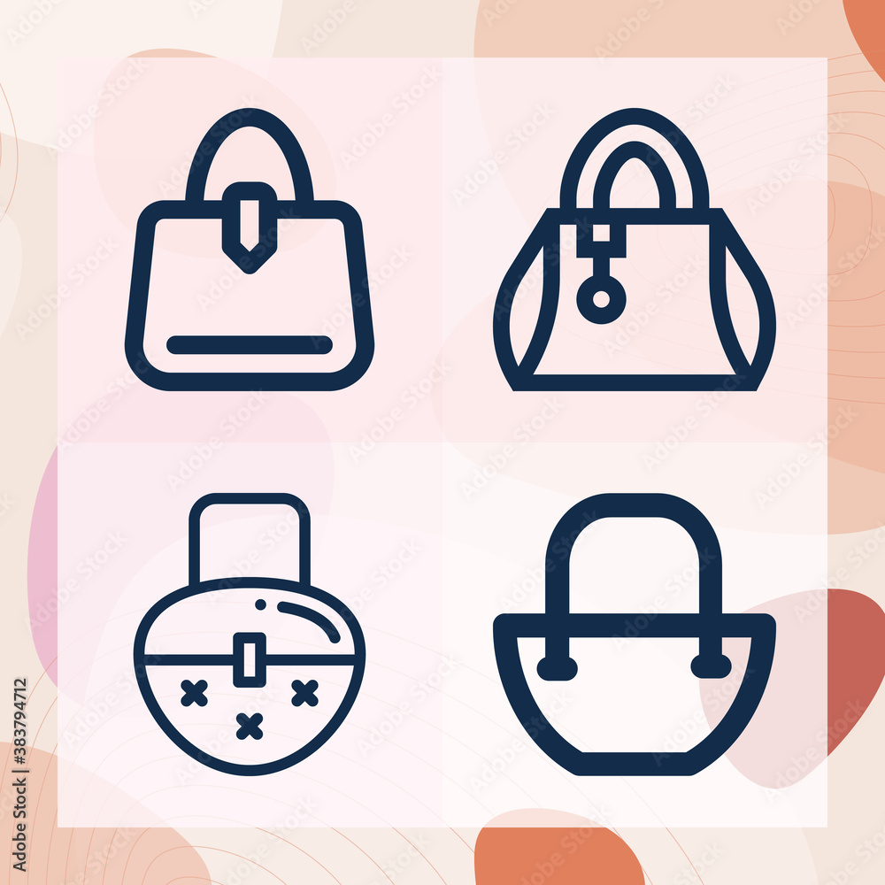 Simple set of genital related lineal icons Simple set of genital related lineal icons