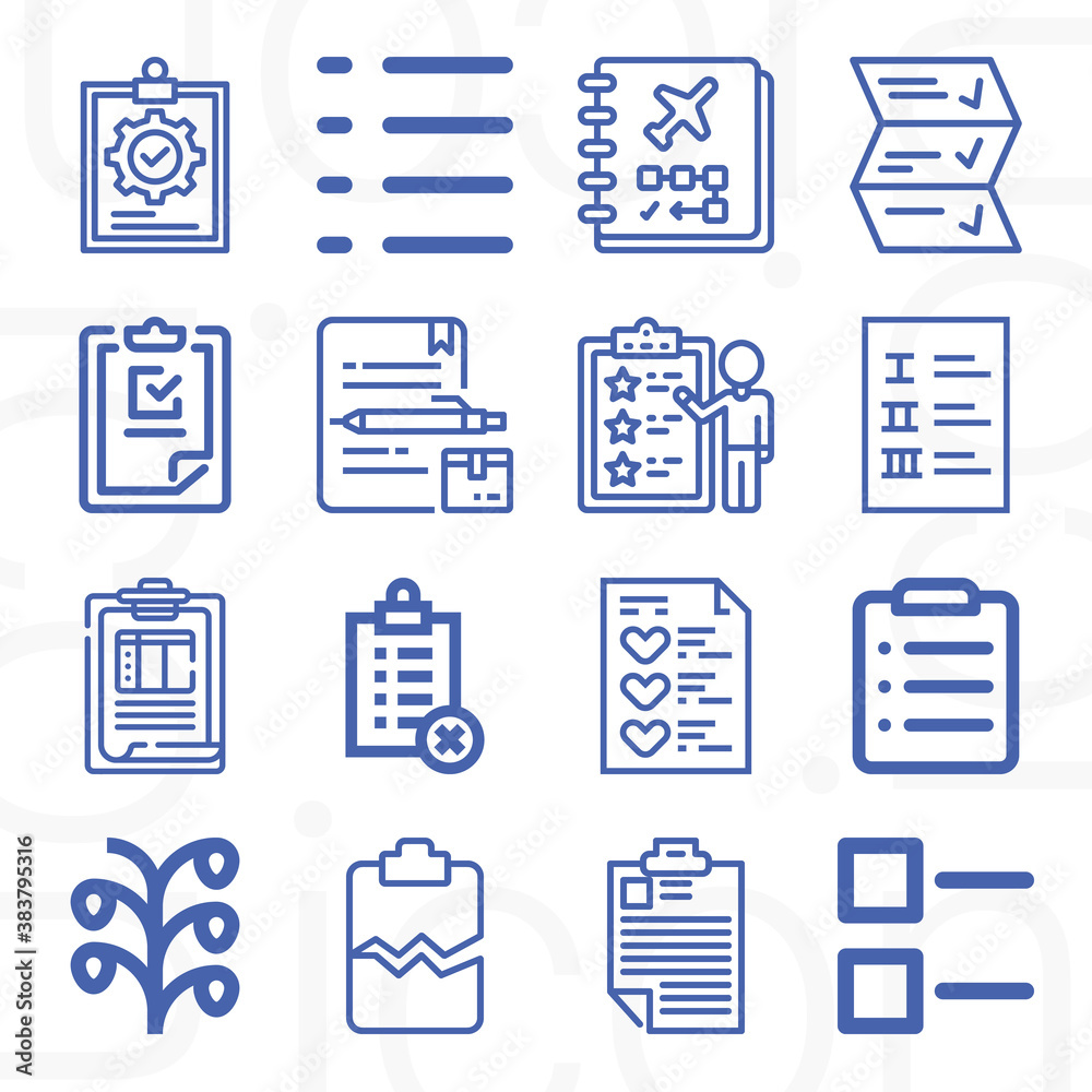 16 pack of endangered lineal web icons set 16 pack of endangered lineal web icons set
