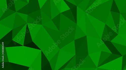 Web green abstract background. Geometric vector illustration. Colorful 3D wallpaper.