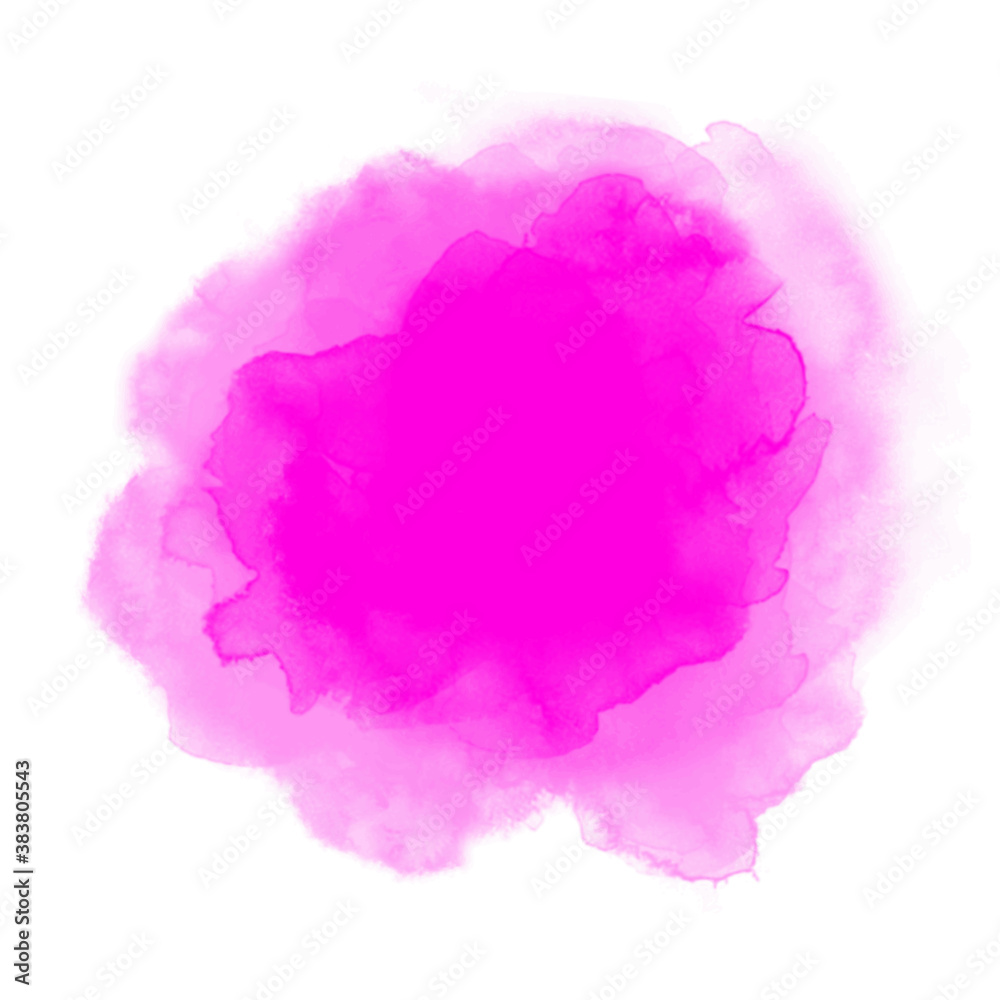 Fototapeta premium Background - Watercolor - 1 - pink