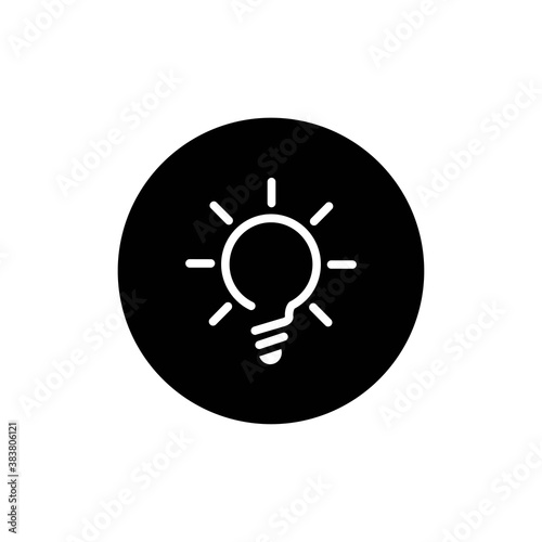 Lamp icon for idea