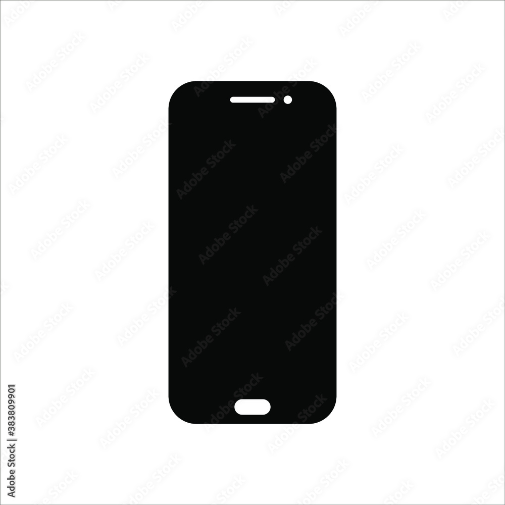 phone vector with blank white screen isolated on white background. eps 10 phone vector with blank white screen isolated on white background. eps 10