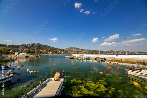 Fototapeta Naklejka Na Ścianę i Meble -  Port Salamis island
