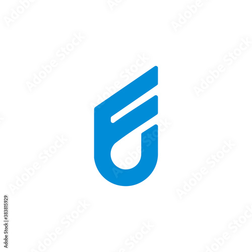 letter f simple geometric line symbol logo vector Free Download letter f simple geometric line symbol logo vector - GFXLoad