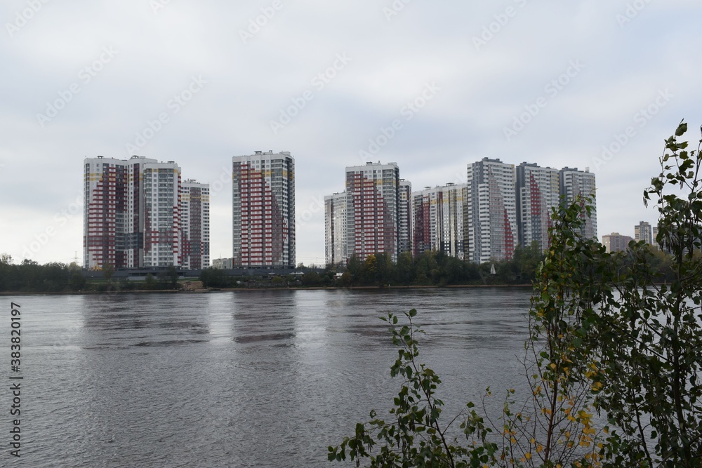 Naklejka premium city