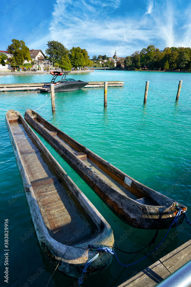 Obraz premium Seewalchen am Attersee, Austria