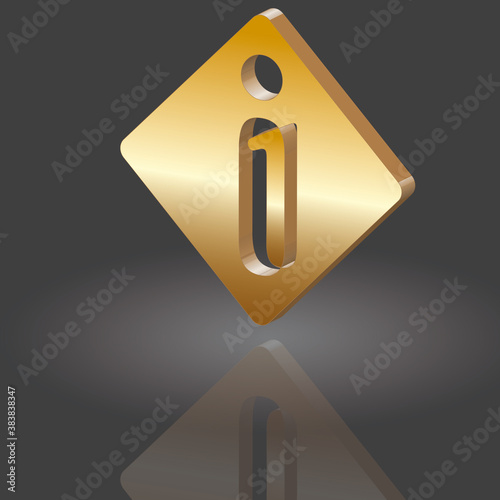 Goldquadrat i1 3d 2