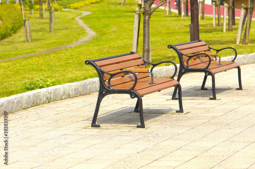 公園のベンチ © Paylessimages