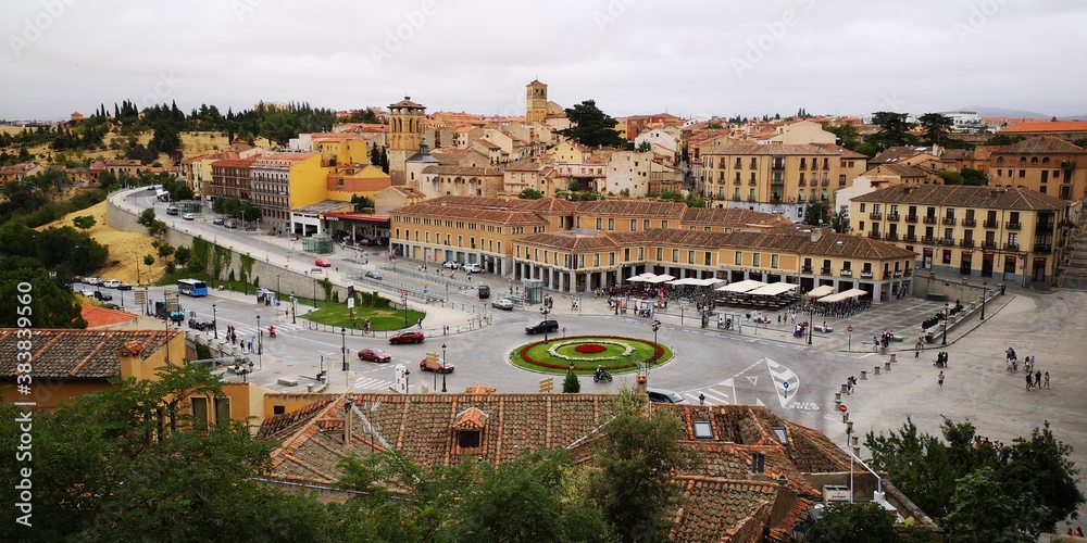 Obraz premium capital de segovia,castilla y Leon ,ciudad en España