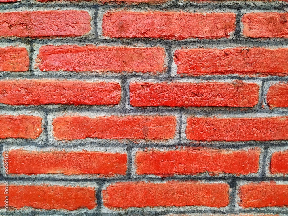 red brick wall red brick wall
