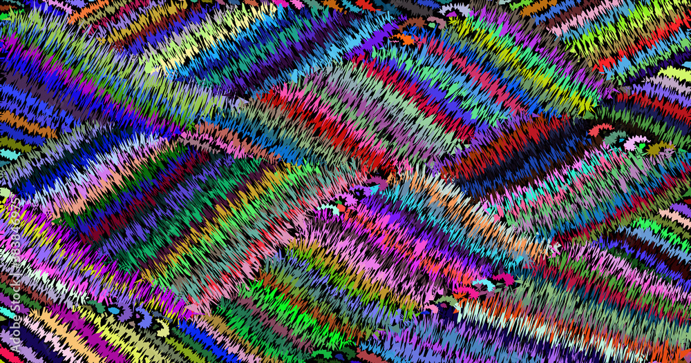 Abstract background imitating a colored carpet