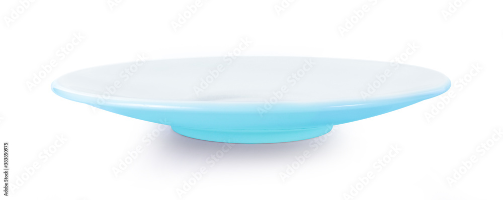 empty plate isolated on white background empty plate isolated on white background