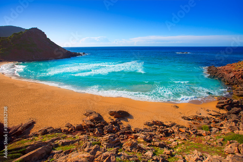 Foto Cala Pilar beach in Menorca at Balearic Islands