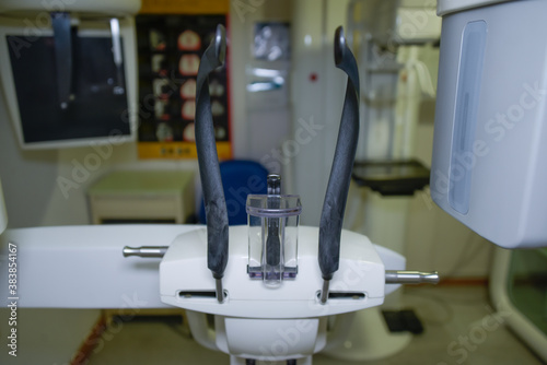 orthopantography machine for oral diagnosis