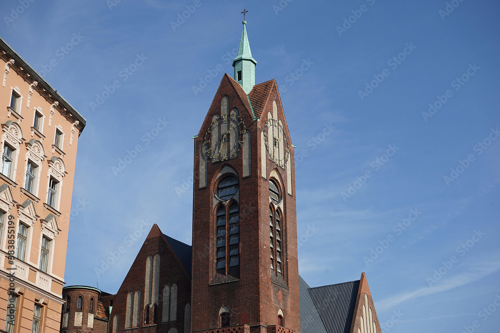 Berlin, Germany_25, February 2019_Winter View of Reformation Church in Berlin(Reformationskirche Berlin).