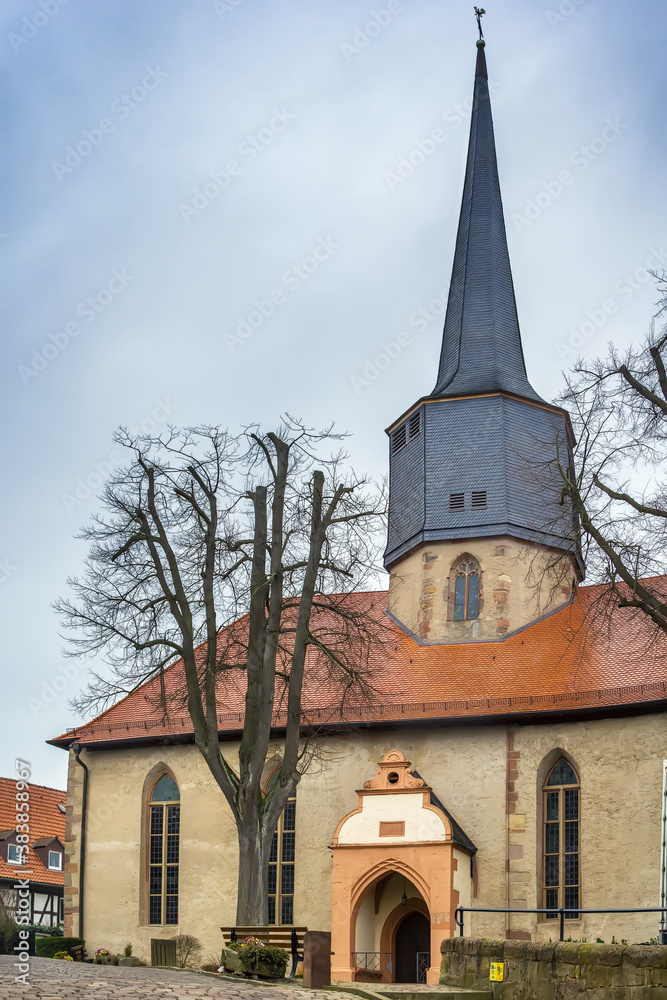 Obraz premium Schlitz town church, Germany