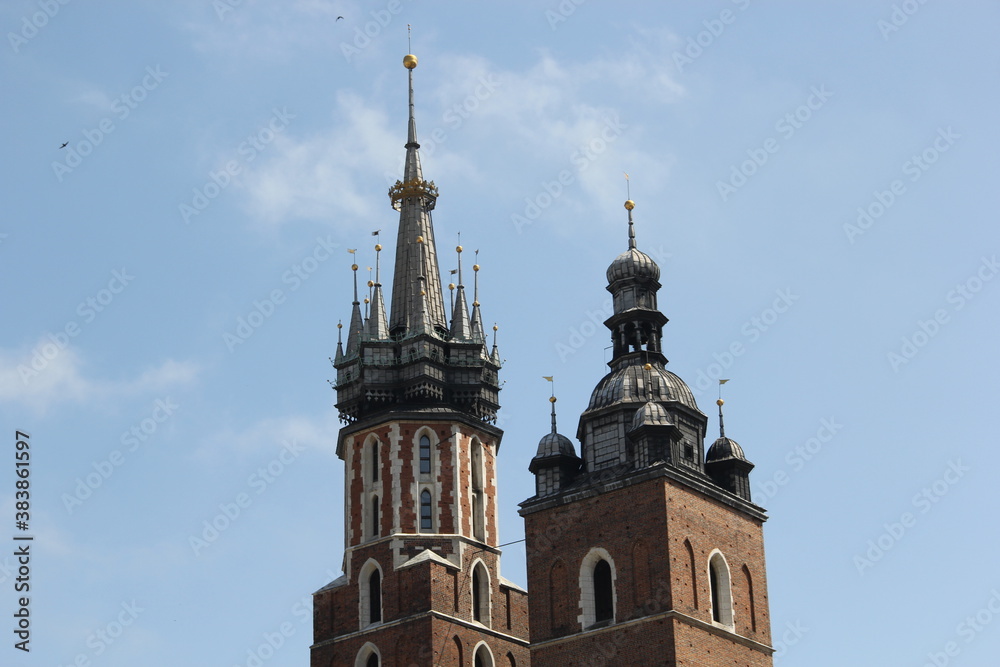 the tower of the cathedral