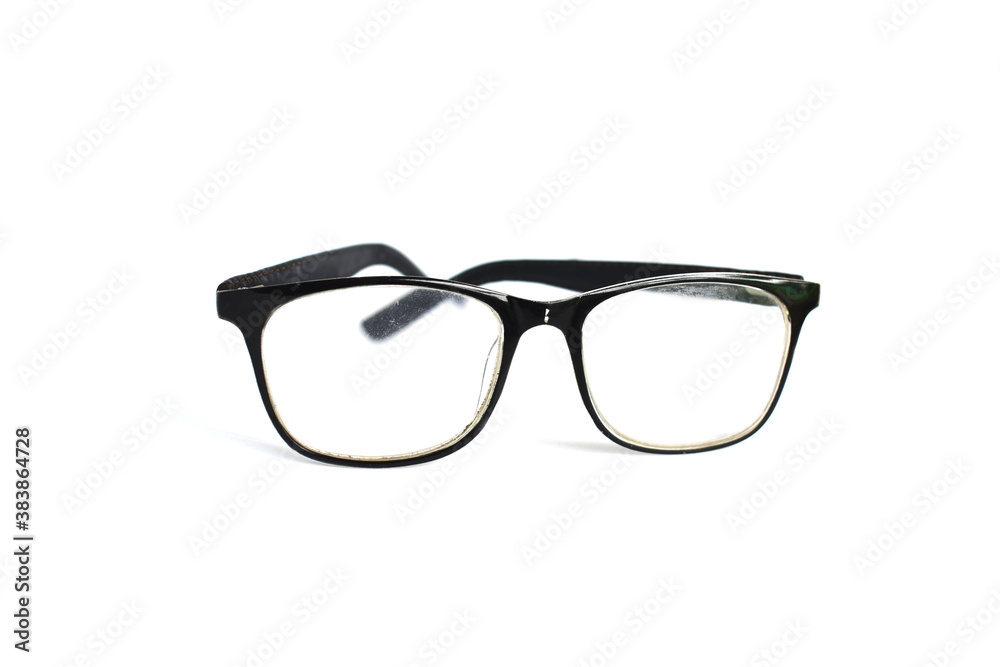 glasses isolated on white glasses isolated on white