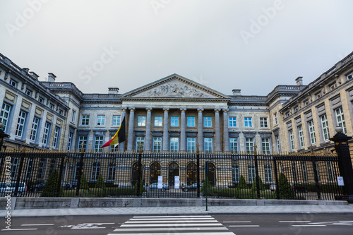 ベルギー ブリュッセルの国会議事堂