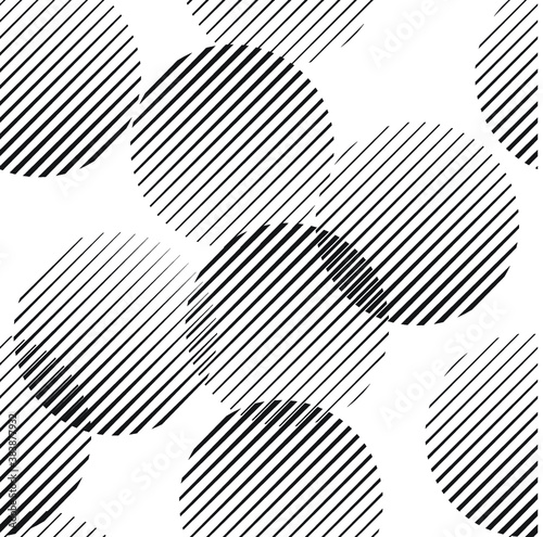 Seamless pattern with lines.Triangles
 unusual poster Design .Black Vector stripes .Geometric shape. Endless texture