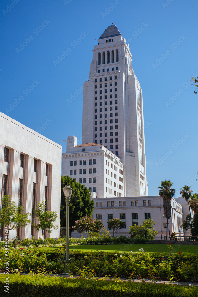 Obraz premium Los Angeles City Hall in USA