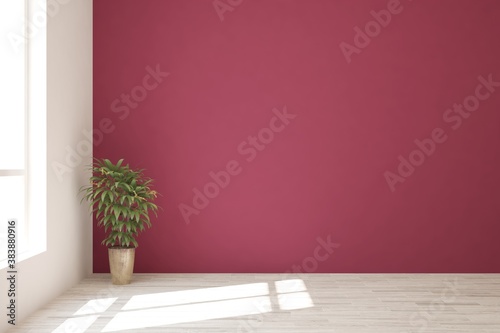 Fototapeta Naklejka Na Ścianę i Meble -  Colorful living room with sofa. Scandinavian interior design. 3D illustration