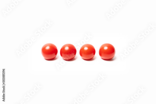 A very decent picture of small tomatoes