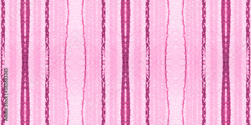 Watercolor Pink Stripes Background. Grunge Ribbon 