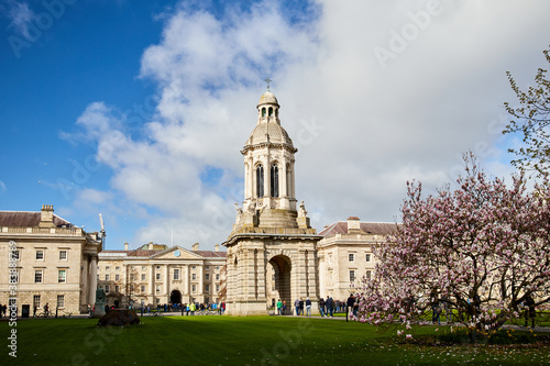 Obraz na płótnie Trinity College in Dublin, Ireland w salonie